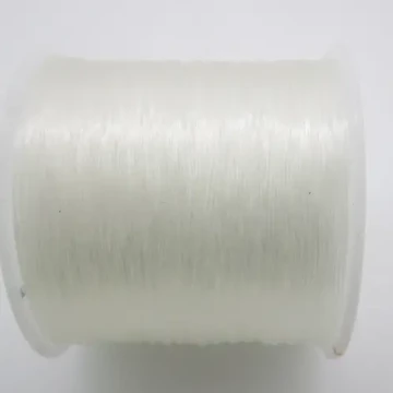 Gumka silikonowa bezbarwna 0,6mm okrągła (100 metrów)