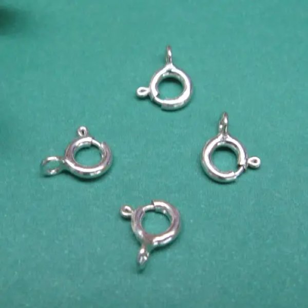 Srebro Ag - Zapięcie typu federing 6mm