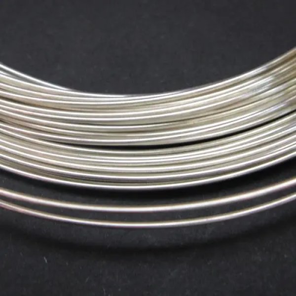 Srebro Ag 930 - drut 0,9mm twardy (0,5m)