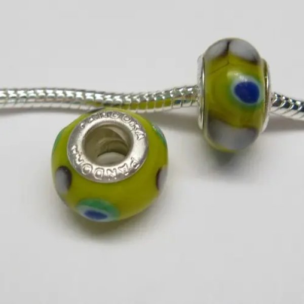 Metalowy element ozdobny - kolorowa przekładka 14x10 mm