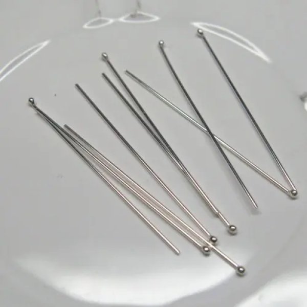 Srebro Ag - szpilka 4cm (para)