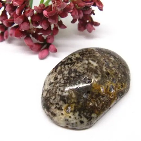 Bursztyn 31x20,5x9,5 mm zaokrąglony prostokąt