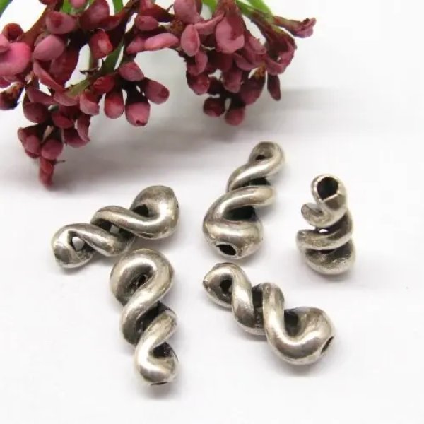 Posrebrzane - Przekładka - świder 15x7 mm