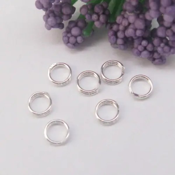 Srebro Ag - sprężynki 5mm 