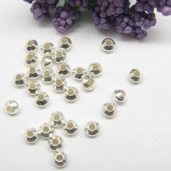 Srebro Ag - element ozdobny 3x2mm  