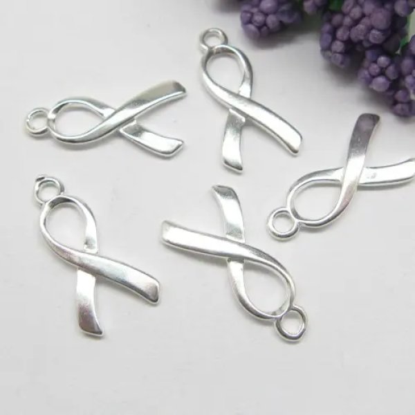 Srebro Ag - element ozdobny 15x8mm