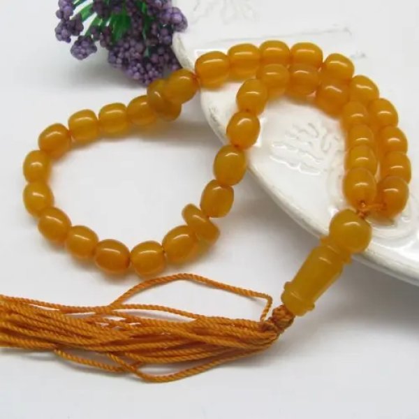 Bursztyn - Różaniec muzułmański