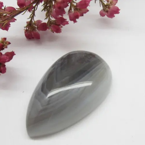Agat Botswana łza 32x19x8mm