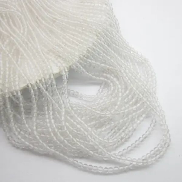 Kryształ górski - kulki 3mm (sznur) 