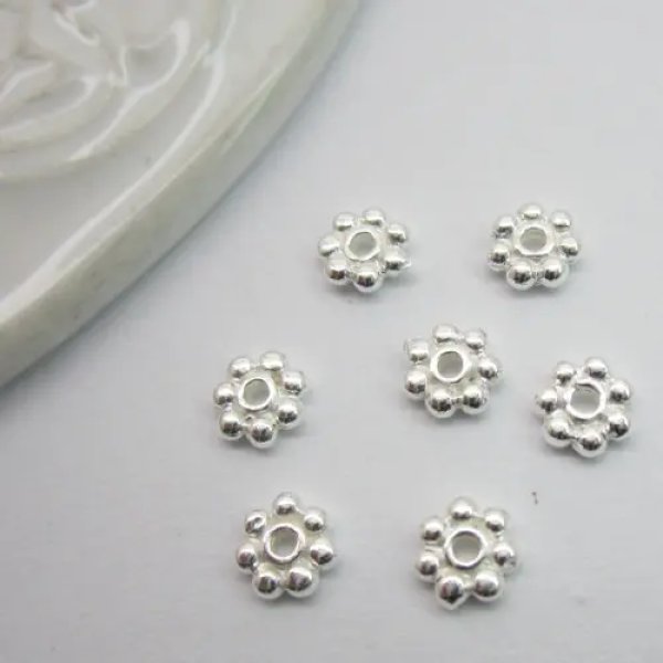 Srebro Ag - element ozdobny bali 5mm  