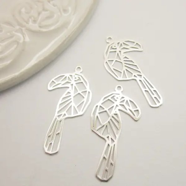 Srebro Ag - Tukan 29x14mm  