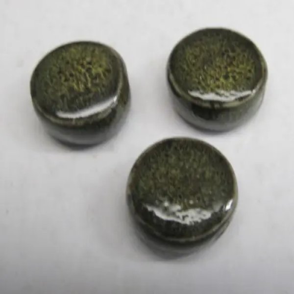 Porcelana monety salamandra 15x8mm