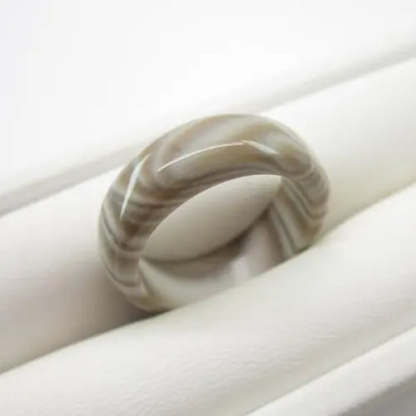 Krzemień Pasiasty - pierścionek