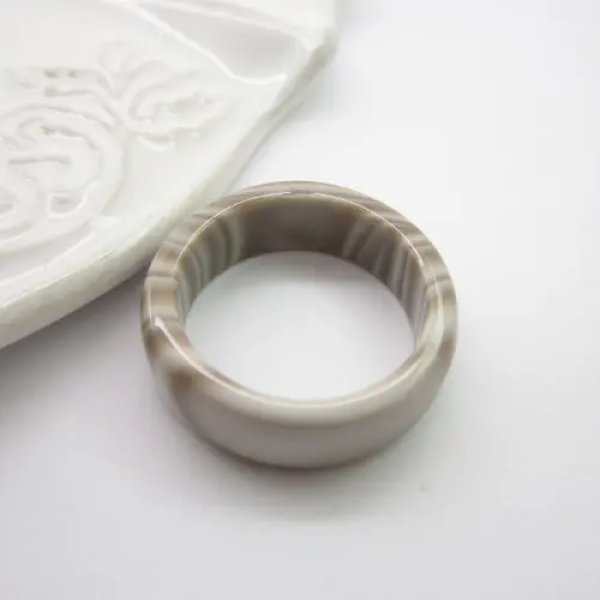 Krzemień Pasiasty - pierścionek