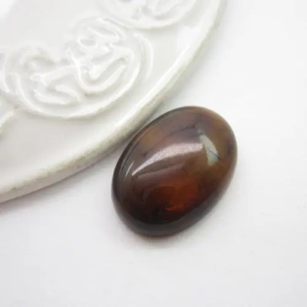 Koniakowy Bursztyn 22x16x6 mm owal