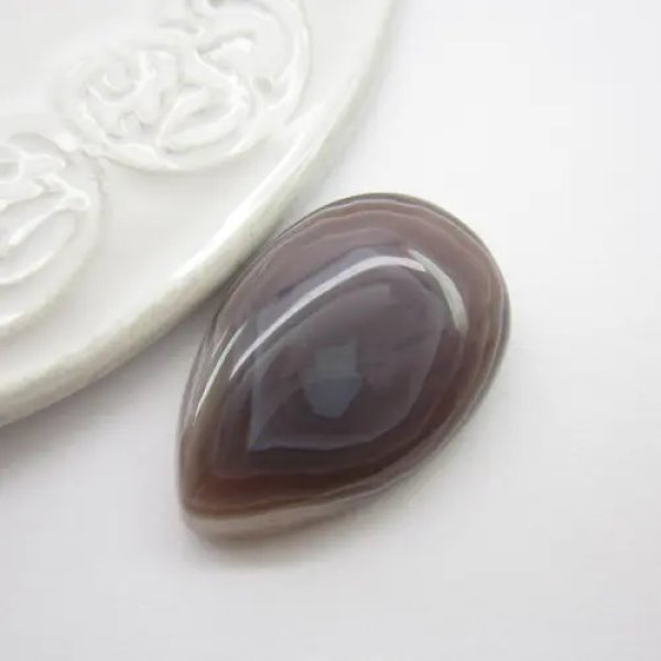 Agat Botswana łza 31x20x9mm