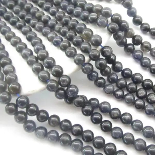 Iolit - kulki 6mm (sznurek)
