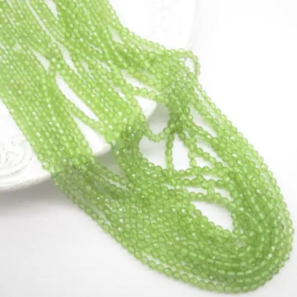 Oliwin kulki fasetowane 3mm (sznur) 