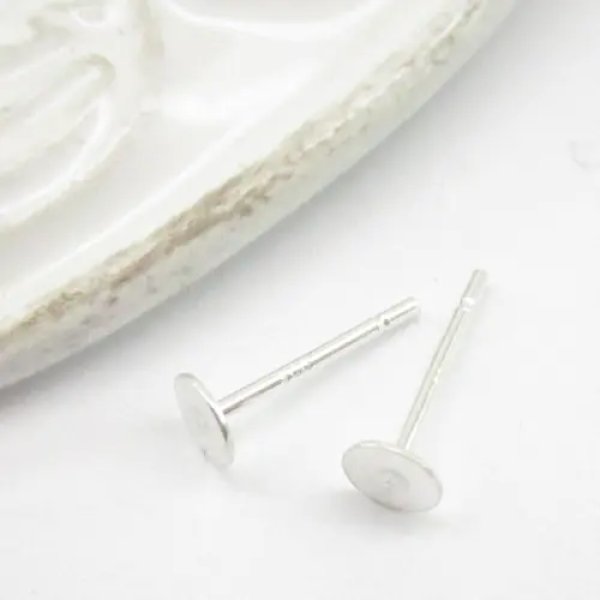 Srebro Ag - sztyfty do wklejania 3 mm (para)