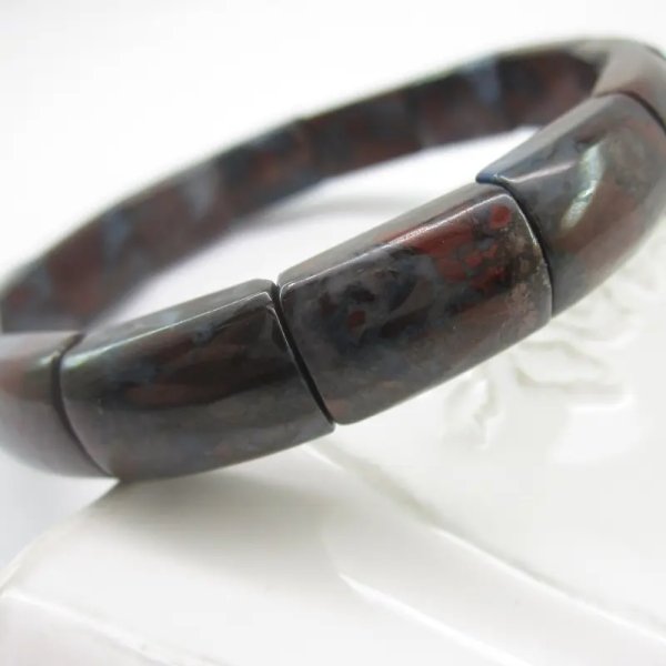 Sugilit - 15x10 mm - bransoletka (sztuka)