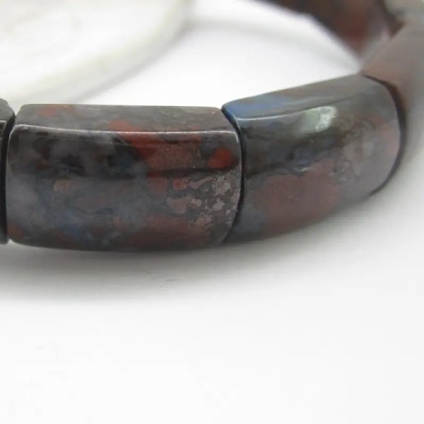 Sugilit - 15x10 mm - bransoletka (sztuka)