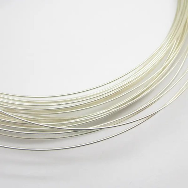 Srebro Ag 930 - drut 0,5mm twardy (35cm)