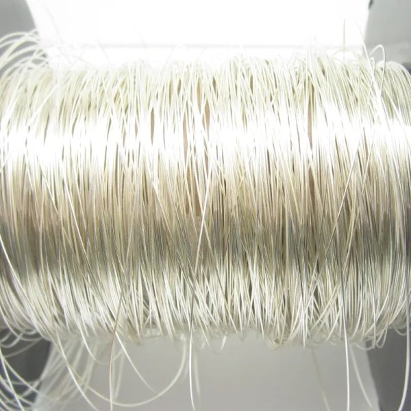Srebro Ag 999 - drut 0,25mm miękki (0,5metra)