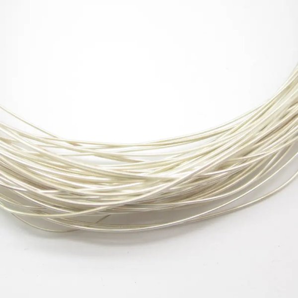 Srebro Ag 930 - drut 0,5mm miękki (0,5metra)