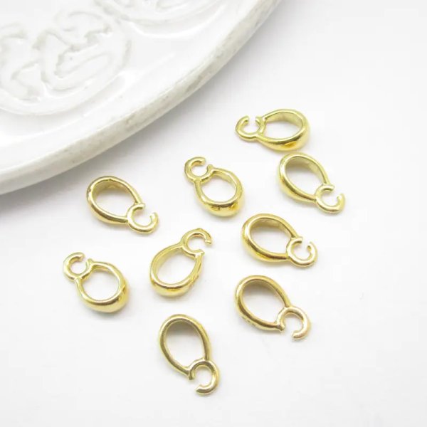 Srebro Ag Złocone - krawatka 10x3mm