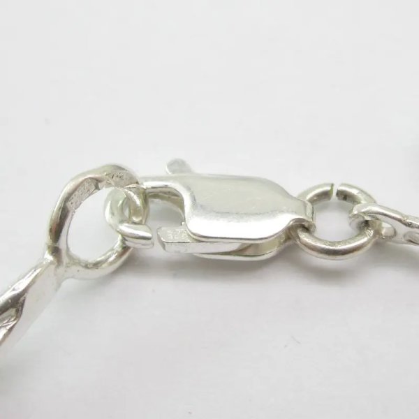 Cyrkonie w srebrze - bransoletka