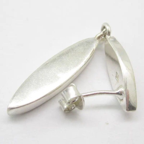 Cyrkonie w srebrze - kolczyki sztyfty (para)