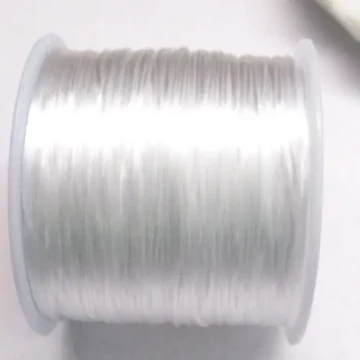 Gumka silikonowa biała płaska 0,8 mm (45 metrów)