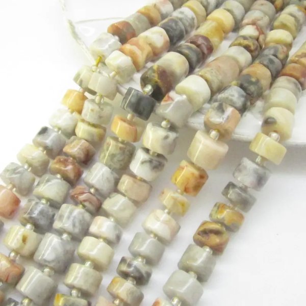 Agat crazy lace - walce (sznur)