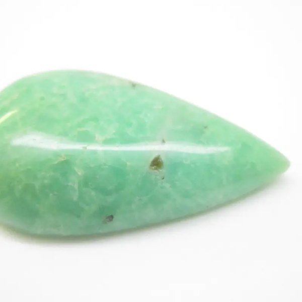 Chryzopraz 42x26x9 mm łza