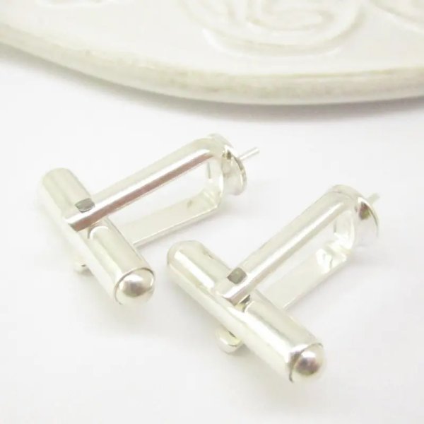 Srebro Ag - Spinki do mankietów - baza (sztuka) 