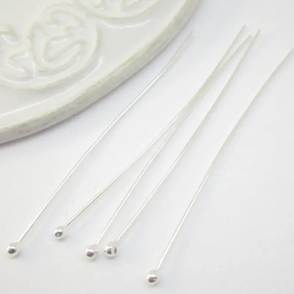 Srebro Ag - szpilka 5cm (para)