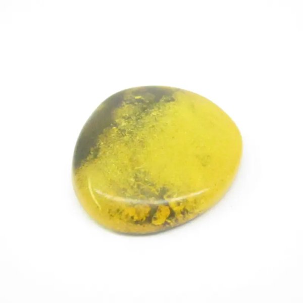 Zielony Bursztyn 23x20x5 mm