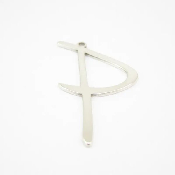 Srebro Ag - zawieszka literka P