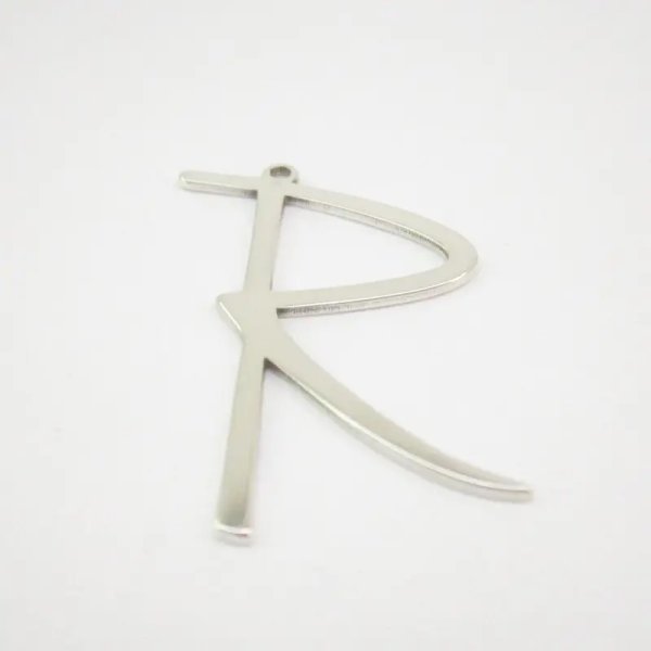 Srebro Ag - zawieszka literka R