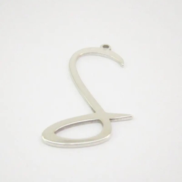 Srebro Ag - zawieszka literka S