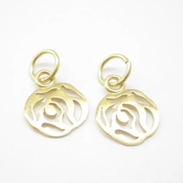 Srebro Ag Złocone - zawieszka