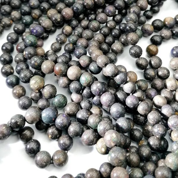 Opal Ognisty kulki (sznur) - 6 lub 6,5 mm