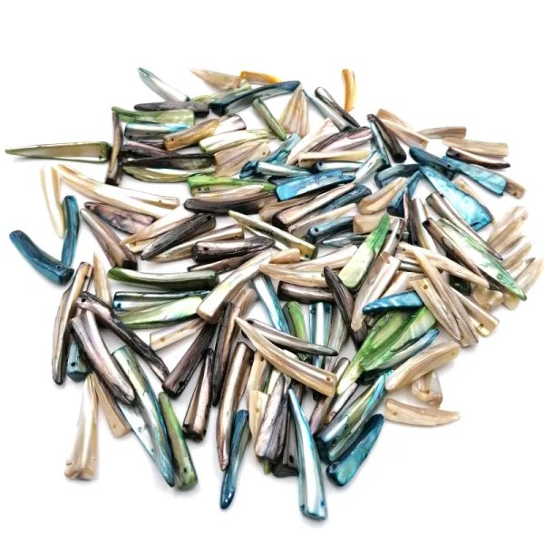 Masa perłowa wiercona u góry (różne kolory i rozmiary) całe opakowanie