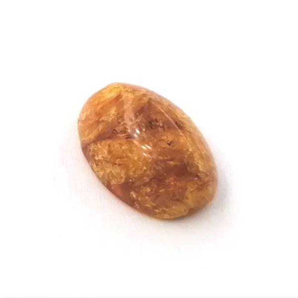 Mleczny Bursztyn 14x10x6 mm owal