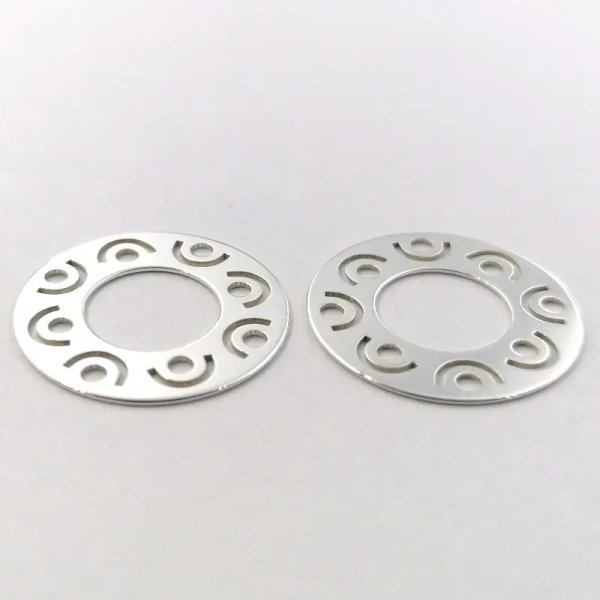 Srebro Ag - przywieszka ażurowa 17 mm – element ozdobny