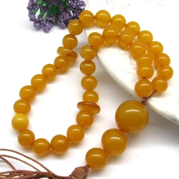 Bursztyn - Różaniec muzułmański
