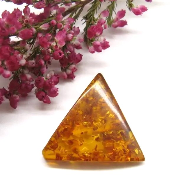 Koniakowy Bursztyn 23x23x7 mm trapez