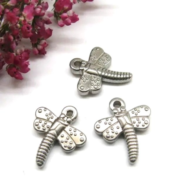 Stal Szlachetna Ważka - element ozdobny 17x15 mm