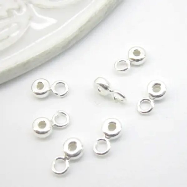 Srebro Ag - element ozdobny zawieszka 4x2mm 