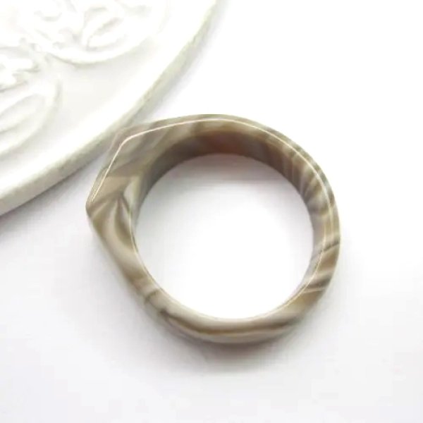 Krzemień Pasiasty - sygnet